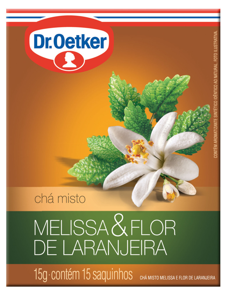 002031 - Chá Melissa/Flor de Laranjeira 24x15gr | 002689 - Chá Melissa/Flor de Laranjeira 24x10gr
